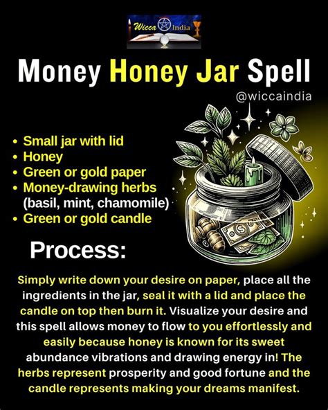 money honey jar spells.